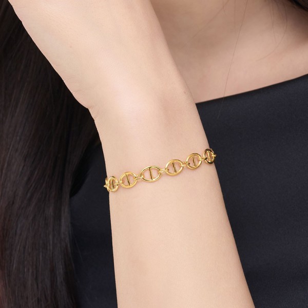 샹달 체인 순금 팔찌 요약정보 및 구매